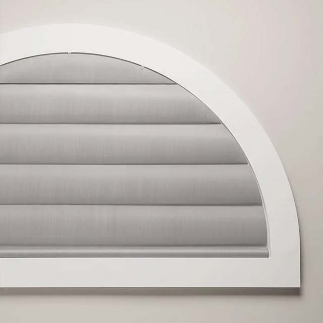 detail close up gray window blinds