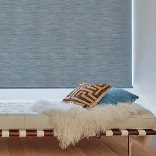 dual-designer-roller-shades-movement blue dual shade roller window shade in bedroom