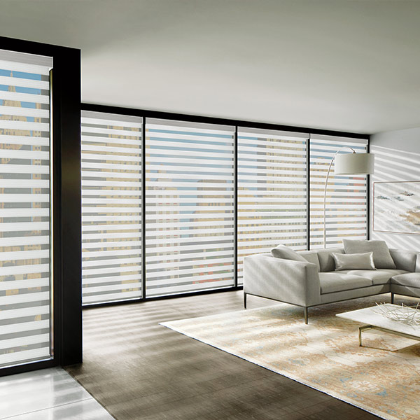 floor-to-ceiling-window-blinds-and-shade-solutions-hunter-douglas-gotcha-covered-seeview-blinds white window shades floor to ceiling in living room