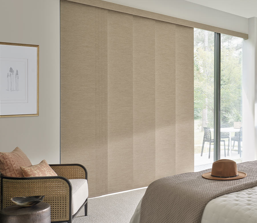 brown textured sliding window panels in nova scotia