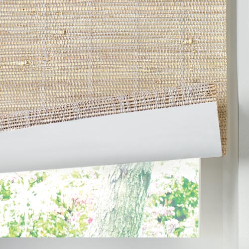 optional-liner-seeview-blinds woven window shades have optional liner on back of shades