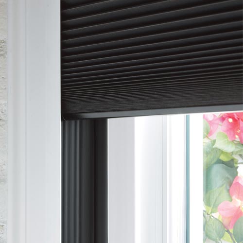 room-darkening-duette-with-lightlock-to-eliminate-light-gaps-hunter-douglas black window shades with lightlock for room darkening