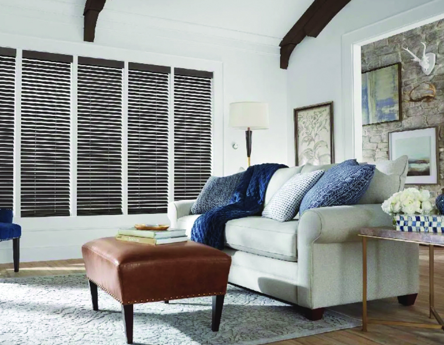 dark brown winter blinds parkland wood window blinds in living room