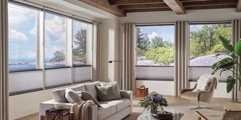 cellular shade design and details for Nova Scotia homes