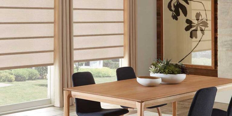 dining room window treatments in Halifax NS