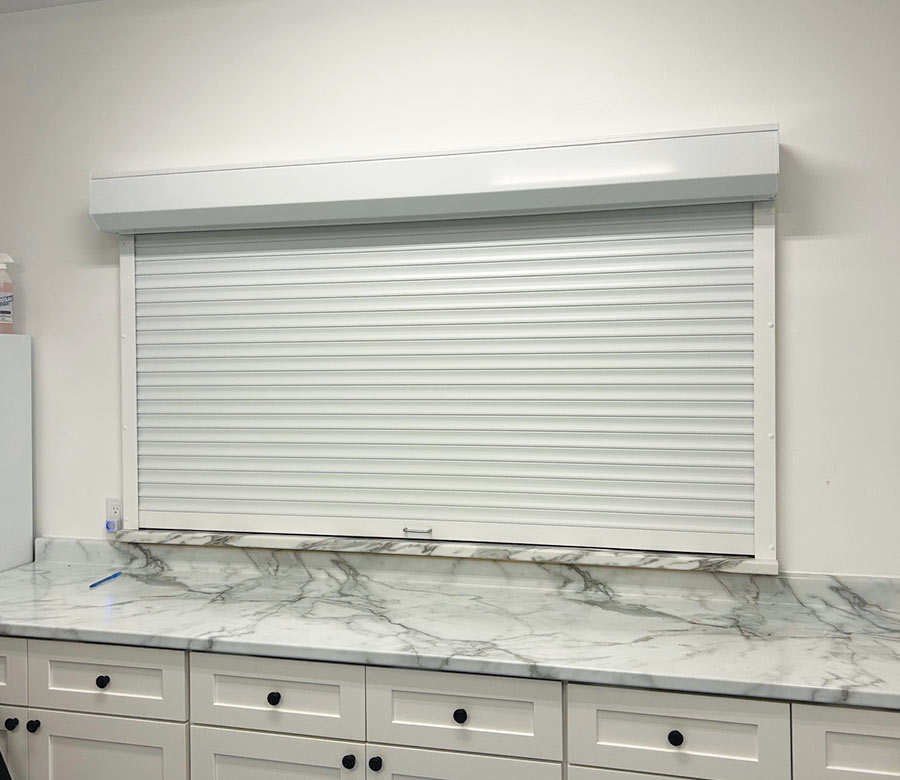 white ultra lite ultra secure exterior shutter