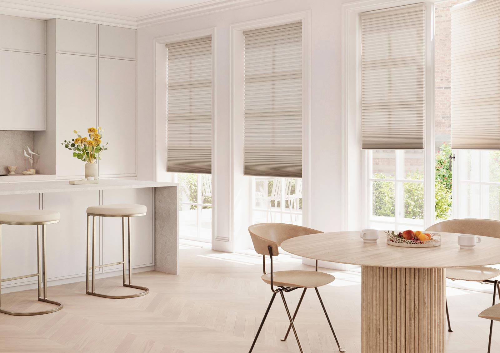 energy efficient cellular shades on french doors improve eneergy efficiency