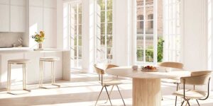 bare windows allow energy loss in Nova Scotia home